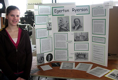 Egerton Ryerson project
