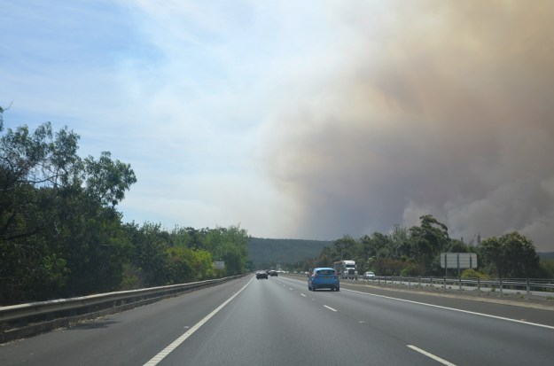 004bushfire drive home