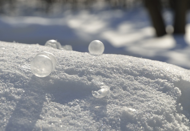 snow bubbles Heather Telford
